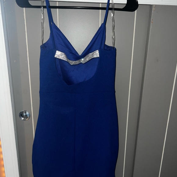 Blue mini dress - Picture 2 of 4